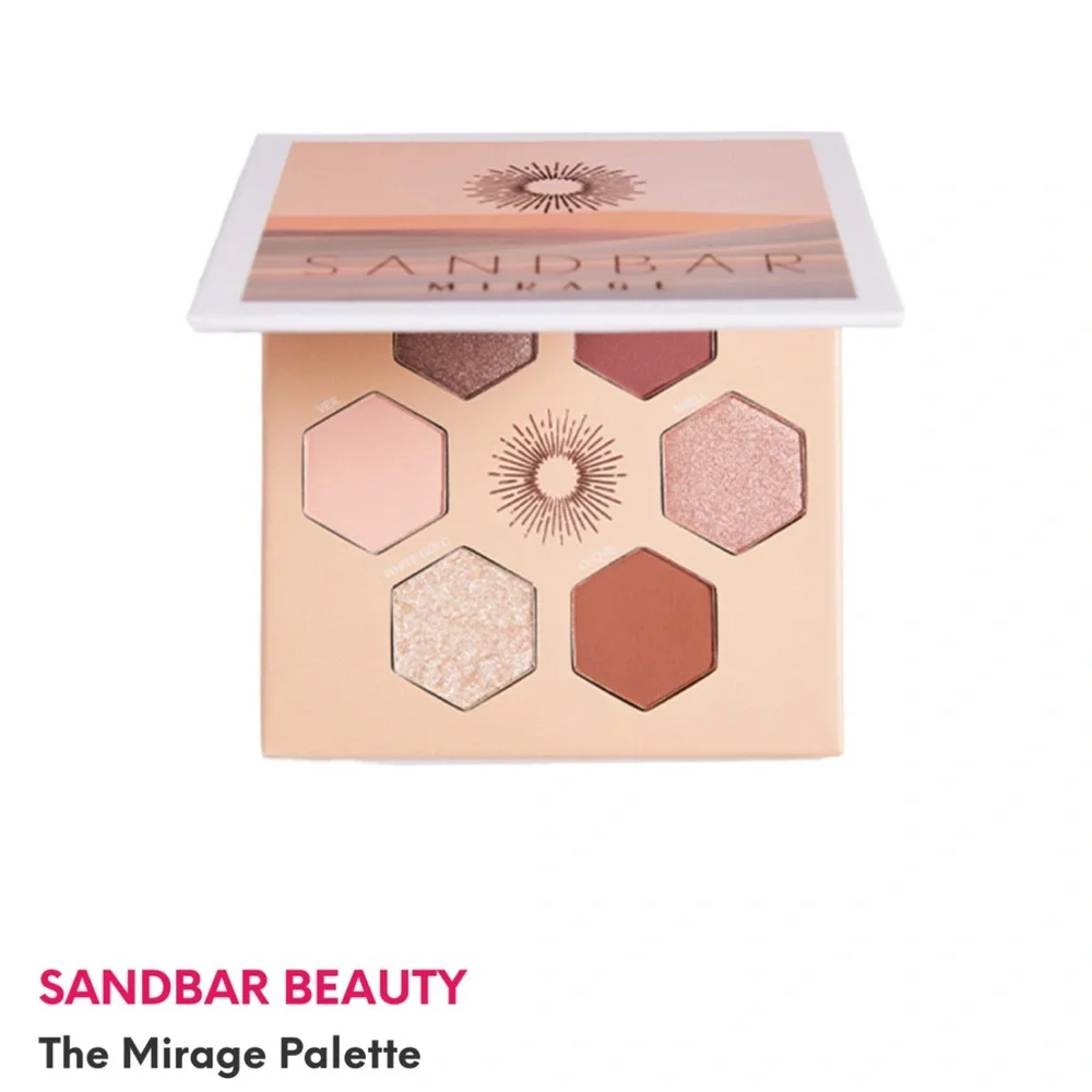 NWT Ipsy Sandbar Beauty The Mirage Palette